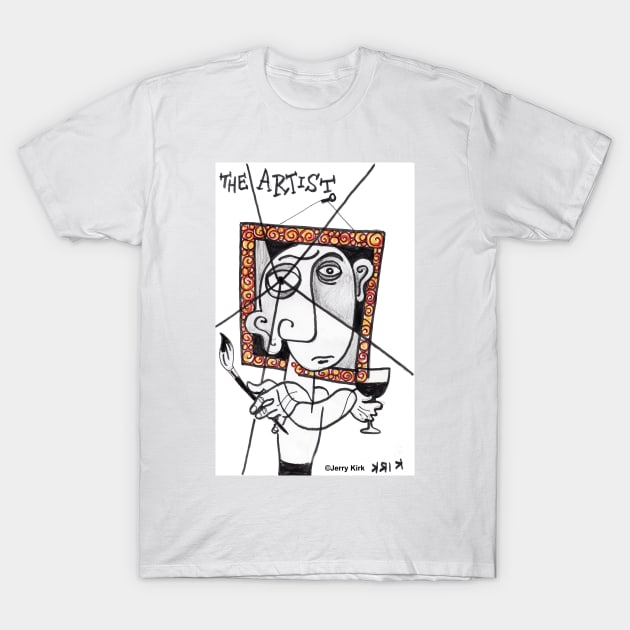 'The Artist' T-Shirt by jerrykirk